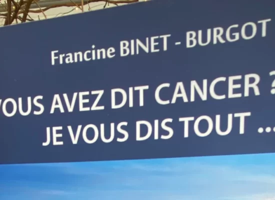 Couverture du livre "Vous avez dit cancer ? Je vous dis tout..."