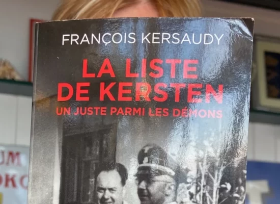Couverture du livre "La liste de Kersten"