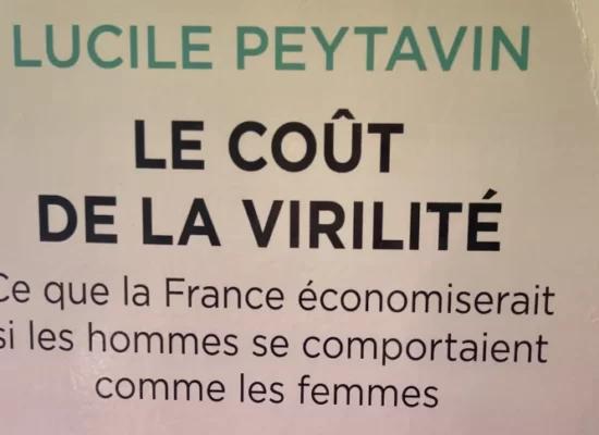 Couverture du livre "Le coût de la virilité"
