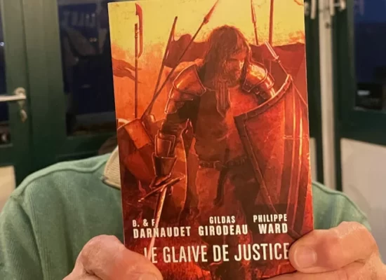 Couverture du livre "Le glaive de justice"