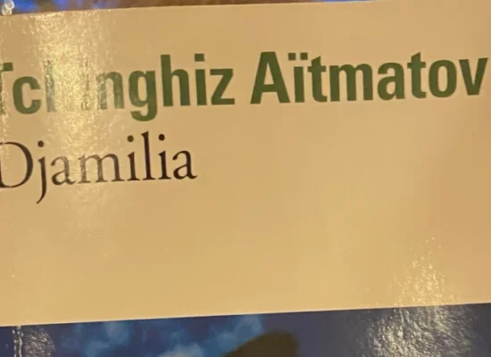 Couverture du livre "Djamilia"