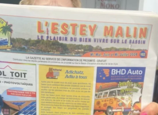 Couverture du journal "L’Estey malin"