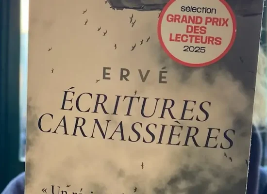 Couverture du livre "Écritures carnassières"